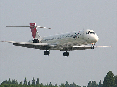 JAS MD-90(6号機) 【1:200】 JAL