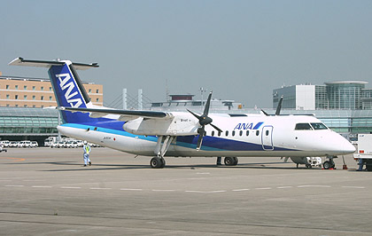 座席探訪 全日空（ANAウイングス）ボンバルディア DHC-8-Q300